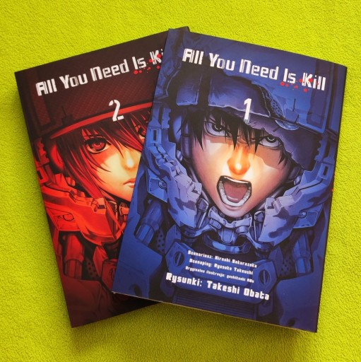 Zdjęcie oferty: All you need is kill - tomy 1 i 2 - JPF