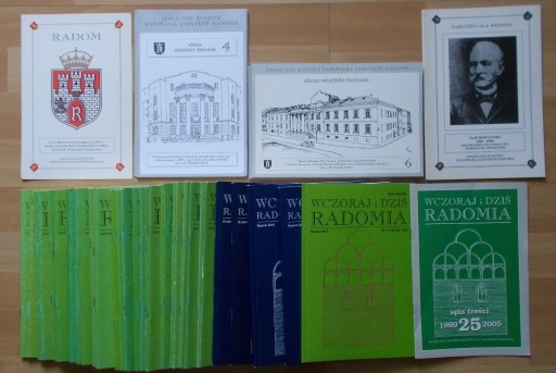 Zdjęcie oferty: Radom 42x WCZORAJ i DZIŚ RADOMIA + 32 karty BDB