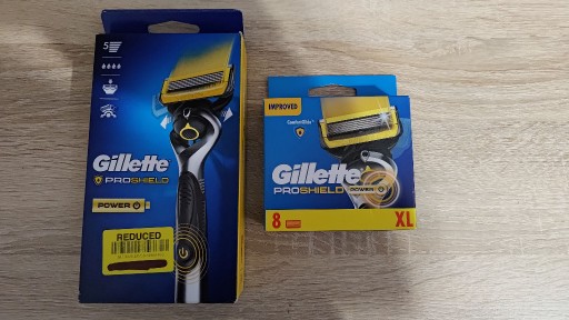 Zdjęcie oferty: Gillette Proglide ProShield Power + nożyki 8szt