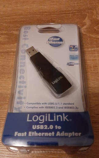 Zdjęcie oferty: Karta sieciowa Logilink Fast Ethernet Adapter USB