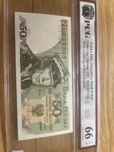 Zdjęcie oferty: 50 Złotych 1975 seria F