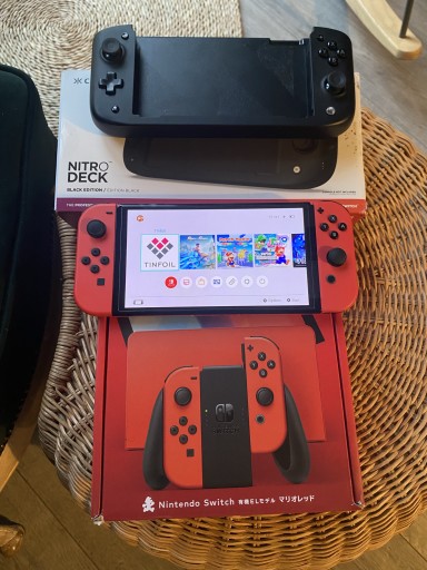 Zdjęcie oferty: Nintendo Switch Oled Mario CFW+ Nitrodeck