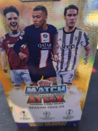 Zdjęcie oferty: SASZETKI Z KARTAMI MATCH ATTAX UEFA 2022/23