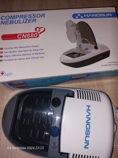 Zdjęcie oferty: Nebulizatoe Inhalator Hangsun cn680