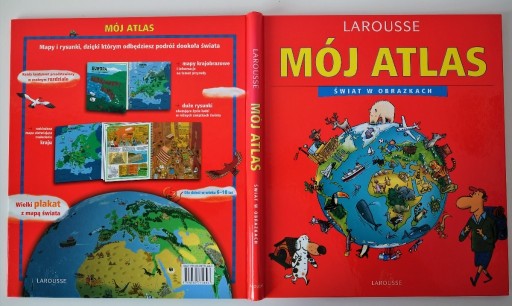 Zdjęcie oferty: Mój Atlas, świat w obrazkach, LAROUSSE