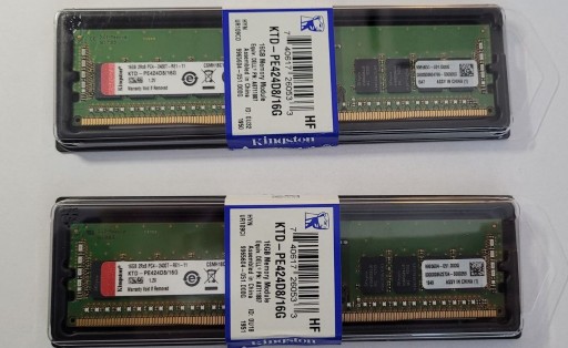 Zdjęcie oferty: Kingston  DDR4 16GB, 2400MHz, ECC KTD-PE424D8/16G