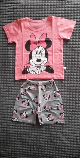 Zdjęcie oferty: Komplet 100 Myszka Minnie koszulka spodenki 