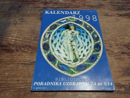 Zdjęcie oferty: Kalendarz 1998  Biblioteczka uzdrawiacza nr 5/14