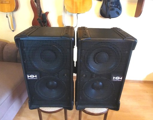 Zdjęcie oferty: Kolumny estradowe HH- trójdrożne 2x500W RMS 8 Omów