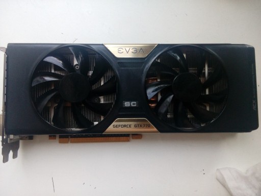 Zdjęcie oferty: Karta graficzna EVGA GeForce GTX 770 4GB Classifie