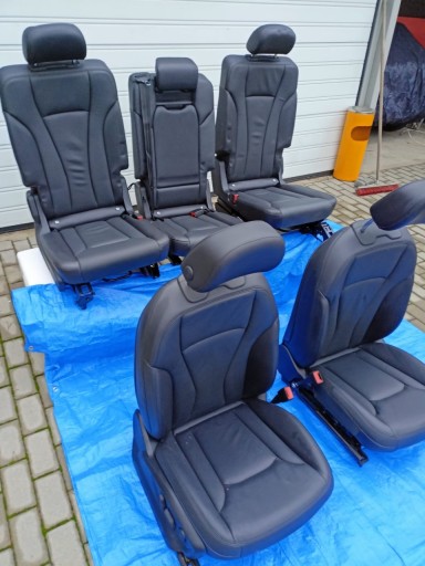 Zdjęcie oferty: Fotele tylne Audi Q7 II 4M SKÓRA - stan idealny