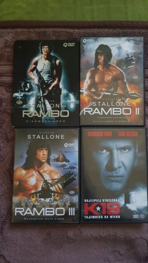 Zdjęcie oferty: Rambo trylogia DvD Lektor