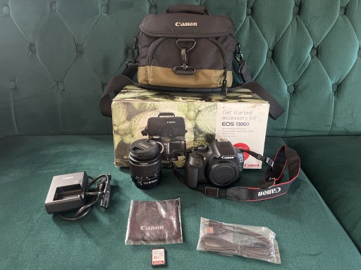 Zdjęcie oferty: Canon EOS 1300D + obiektyw EFS 18-55mm kit