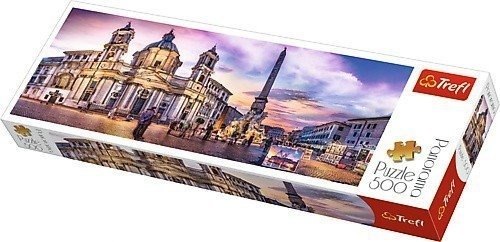 Zdjęcie oferty: Puzzle 500 Trefl 29501 Panorama - Piazza Navona