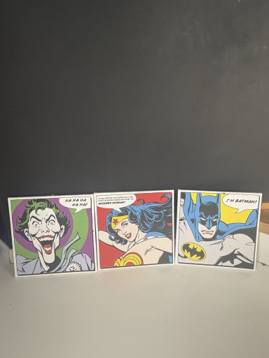 Zdjęcie oferty: DC obraz na płótnie Joker Batman Wonder Woman