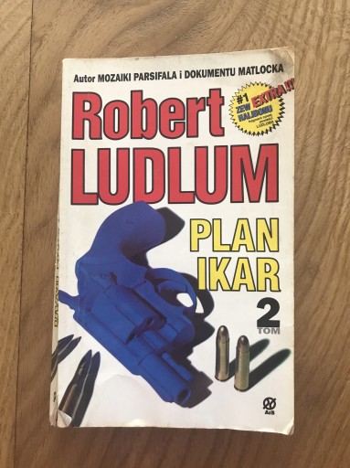 Zdjęcie oferty: Książka „Plan Ikar” 2 tom- Robert Ludlum wyd.1