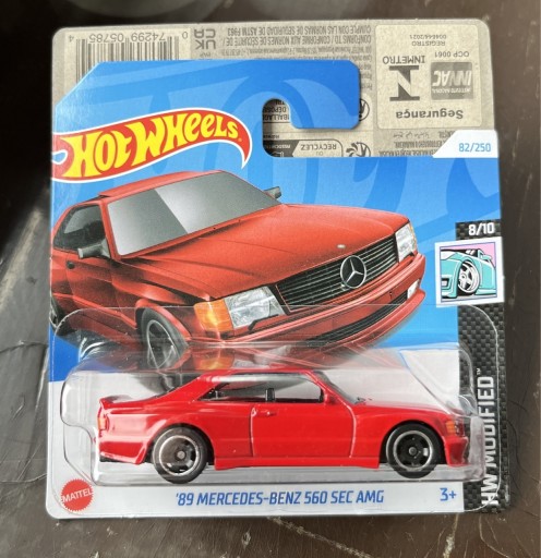 Zdjęcie oferty: Hot Wheels 89 Mercedes Benz 560 SEC AMG