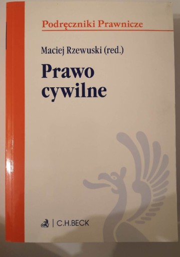 Zdjęcie oferty: Prawo cywilne (red.) Maciej Rzewuski 