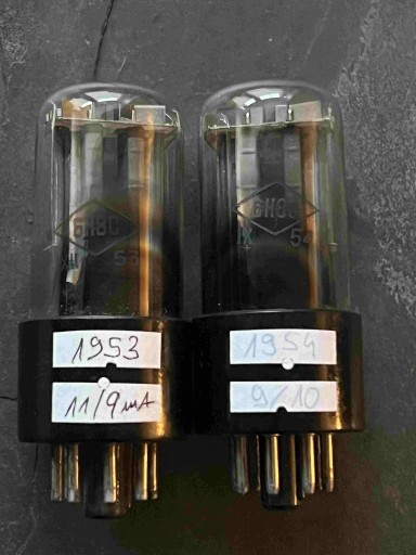 Zdjęcie oferty: Para 6H8C 6N8S "FOTON" 1953/54r. - NOS