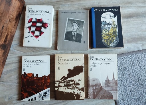 Zdjęcie oferty: J. Dobraczyński Zestaw 6 tytułów Dzieci Anny Najeźdźcy Tylko w Jednym Życiu