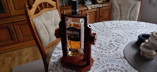 Zdjęcie oferty: Stojak drewniany na alkohol Whisky wódka