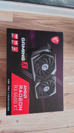 Zdjęcie oferty: Karta graficzna MSI RX6600 XT Gaming X 8GB