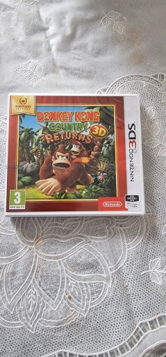 Zdjęcie oferty: 3DS Donkey Kong Country Returns 3D .. nowy folia 