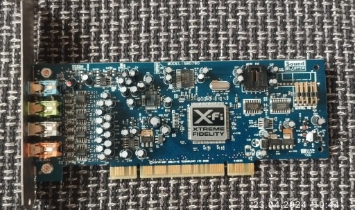 Zdjęcie oferty: Karta dźwiękowa Creative Sound Blaster X-Fi 