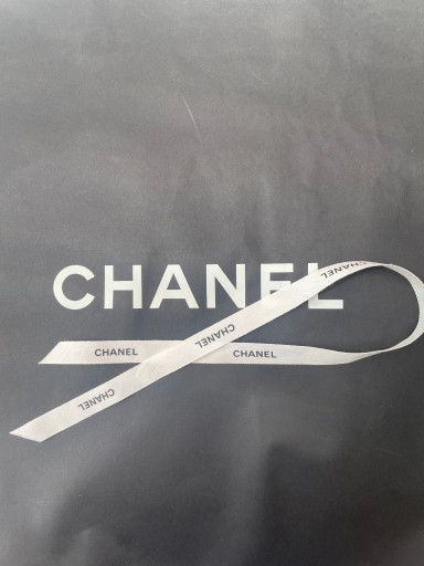 Zdjęcie oferty: Chanel-oryginalna wstążka biała dł.60x1,5cm