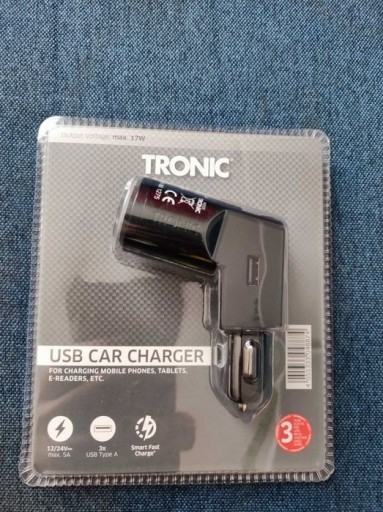 Zdjęcie oferty: Ładowarka samochodowa USB TRONIC