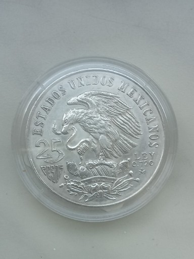 Zdjęcie oferty: Meksyk 25 Peso 1968 r Olimpiada srebro 