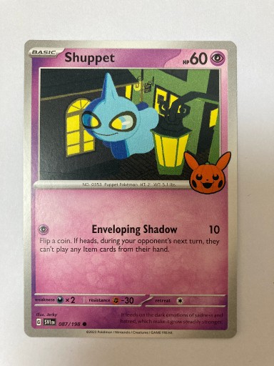 Zdjęcie oferty: Pokemon TCG karta Shuppet 087/198 Scarlet&Violet