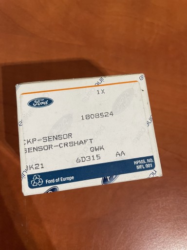 Zdjęcie oferty: Czujnik położenia wału Korbowego Ford OE 