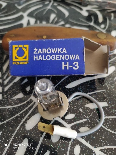 Zdjęcie oferty: Żarówka halogenowa H3 Made in PRL
