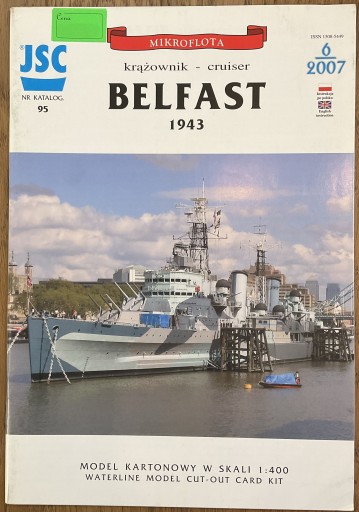 Zdjęcie oferty: Krążownik Belfast JSC