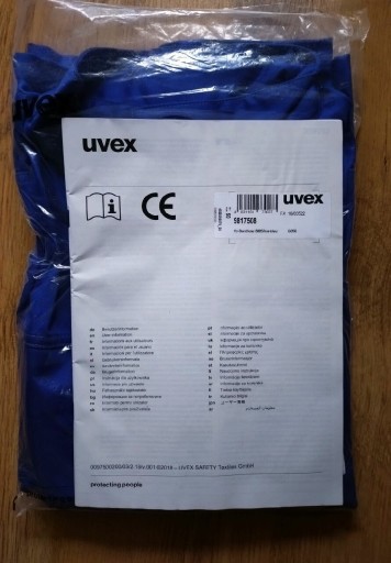 Zdjęcie oferty: UVEX -Ubranie robocze.Bluza i spodnie R-50