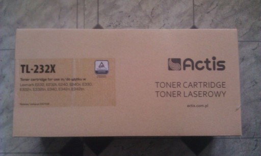 Zdjęcie oferty: Toner ACTIS TL-232X (zamiennik Lexmark E232) 