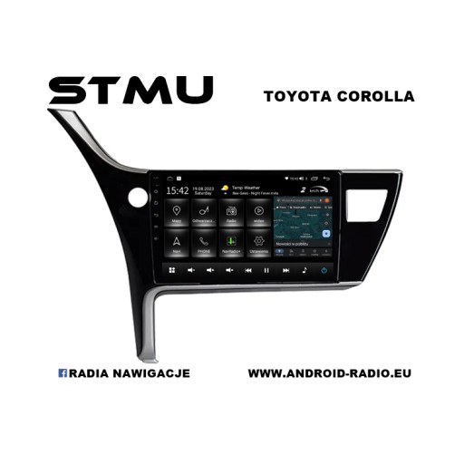Zdjęcie oferty: Radio android 10.1" TOYOTA COROLLA 17-18