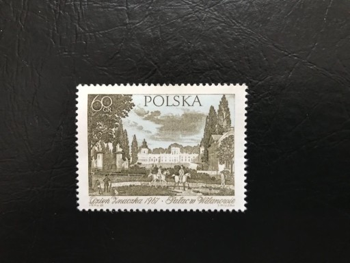 Zdjęcie oferty: ZNACZEK Pałac w Wilanowie 1967 Dzień Znaczka