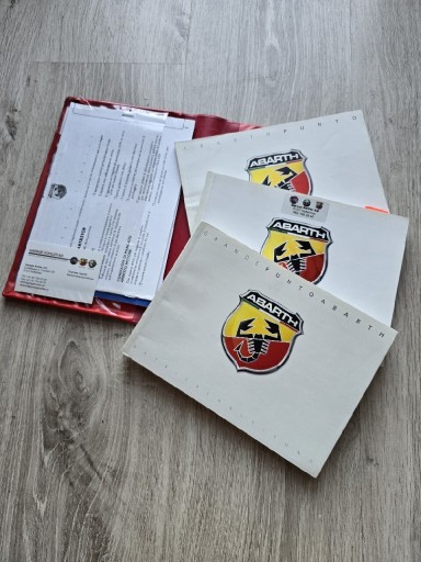 Zdjęcie oferty: Instrukcja obsługi Abarth Grande Evo punto