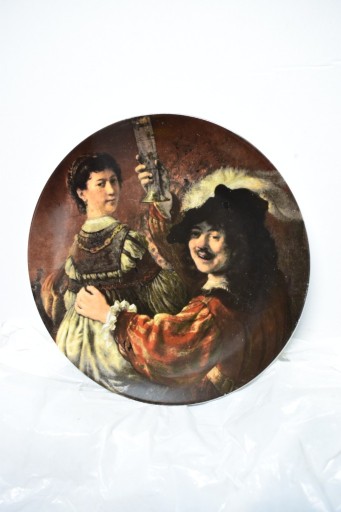 Zdjęcie oferty: Rembrandt i Saskia, talerz kolekcjonerski .Bavaria