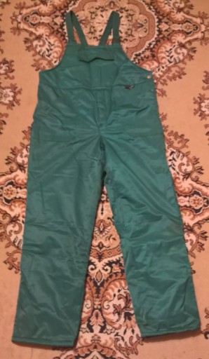 Zdjęcie oferty: Spodnie robocze ogrodniczniki zimowe zielone XXL