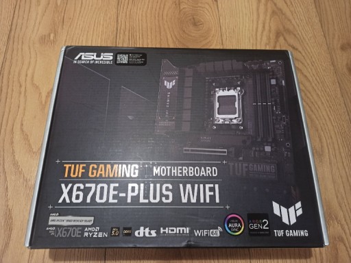 Zdjęcie oferty: Płyta główna ASUS TUF X670E Plus Wifi AM5 DDR5