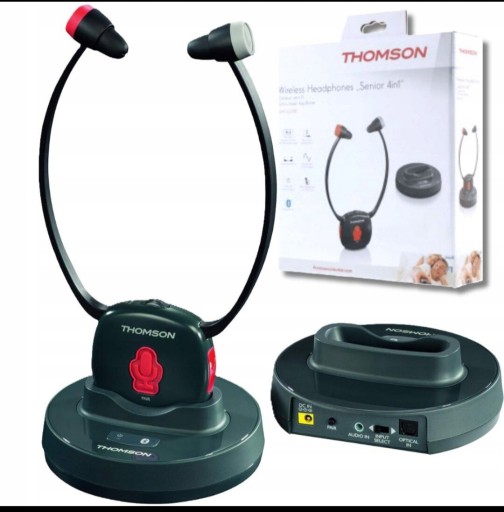 Zdjęcie oferty:  SŁUCHAWKI Bezprzewodowe Dokanałowe Thompson WHP6309BR