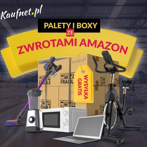 Zdjęcie oferty: Palety Boxy Amazon ABC Towar do Dlaszej Sprzedaży Wysyłka Gratis