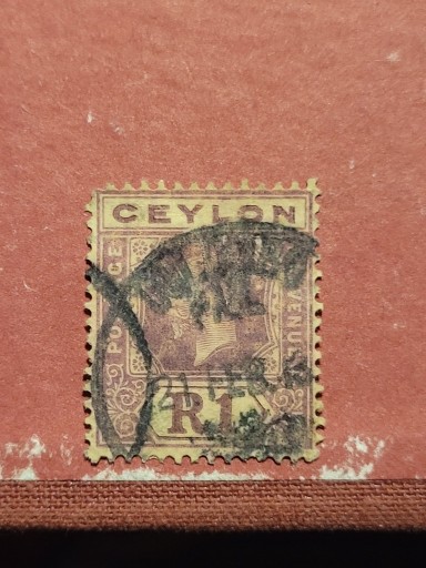 Zdjęcie oferty: Cejlon  1921-1927r          