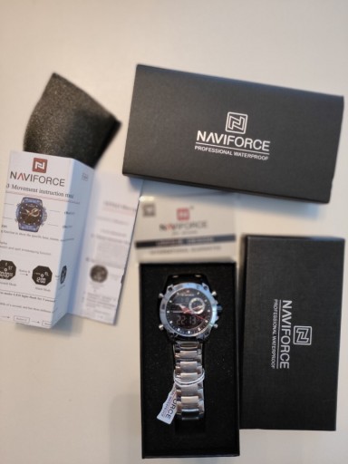 Zdjęcie oferty: Zegarek męski Naviforce, podświetlenie.