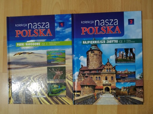 Zdjęcie oferty: Kolekcja Nasza Polska - tom 1 i 2