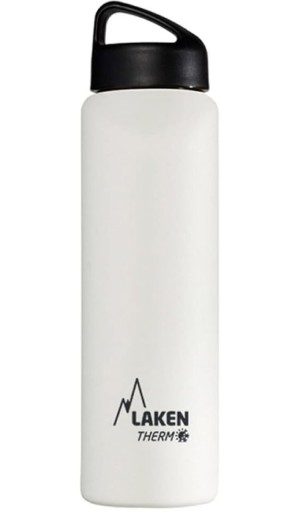 Zdjęcie oferty: Butelka termiczna Lakena 1L stal BPA free biala termos nowa 8/24 1000 ml
