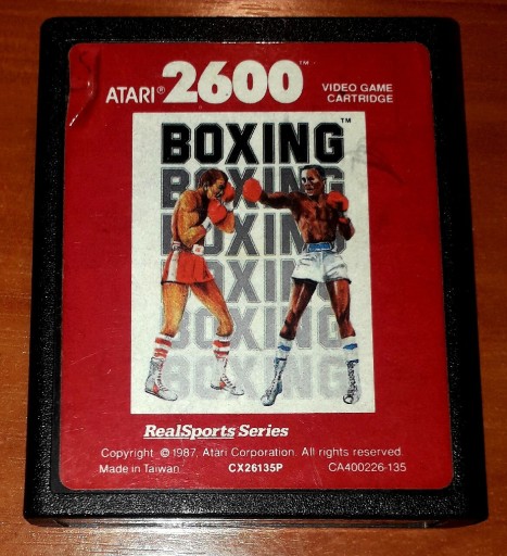 Zdjęcie oferty: RealSports Boxing Atari 2600 VCS